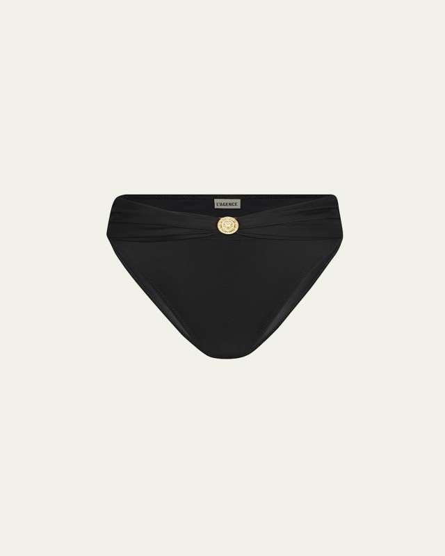Miya Solid Classic Bikini Bottoms